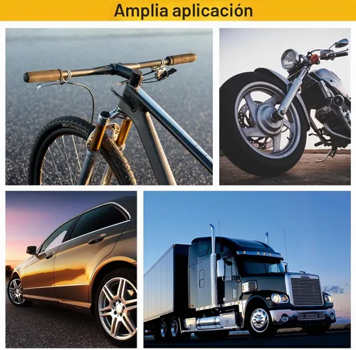 Vista 7 de GODESON Mandril de Aire de Doble Cabezal para Trabajo Pesado, Mandril de Neumático de Bola Cerrada con NPT Hembra de 1/4 Pulgada y Dos Conectores