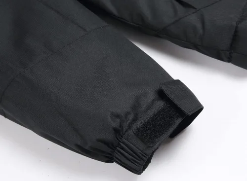 Vista 7 de Keevoom Chaqueta de esquí impermeable para niña, abrigo de nieve de forro polar, resistente al viento, chaqueta de snowboard de invierno cálida