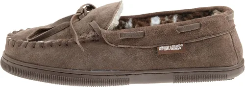 Vista 7 de MUK LUKS Men's Paul Suede Moccasin Slipper