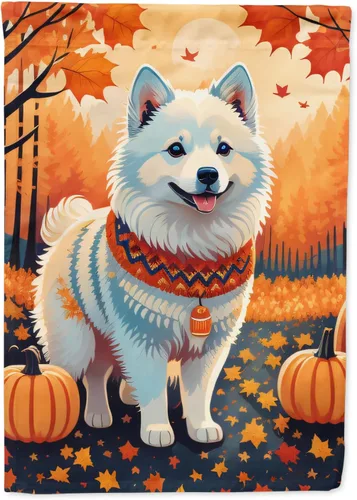 Vista 43 de Caroline's Treasures DAC1001GF Affenpinscher - Bandera decorativa para jardín de otoño, decoración para patio exterior, patio, parterres