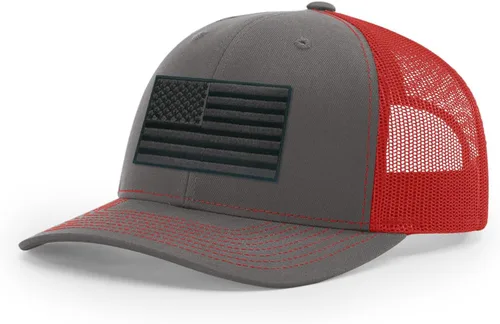 Vista 225 de Joe's USA Richardson 112 - Gorras de camionero con parche gráfico personalizado - Gorras estructuradas de cinco y seis paneles Richardson Premium