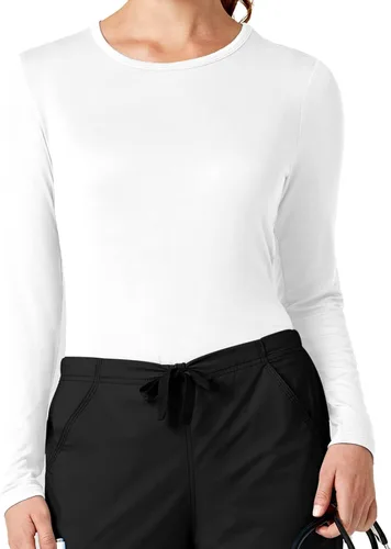 Vista 4 de WonderWink - Camiseta de manga larga para mujer