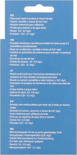 Vista 2 de Seachem MultiTest: Amoníaco 75 Pruebas