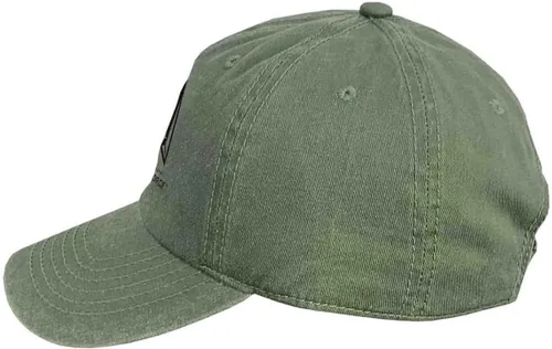 Vista 7 de VetFriends.com Sombrero de la Fuerza Espacial de los Estados Unidos Bordado USSF Logo Vintage Olive Drab Cap, Vintage Olive Drab