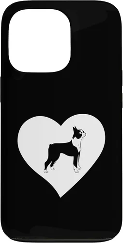 Vista 10 de Boston Terrier Heart Funny Boston Bull Terrier Pet Dog Lover Case for iPhone 17