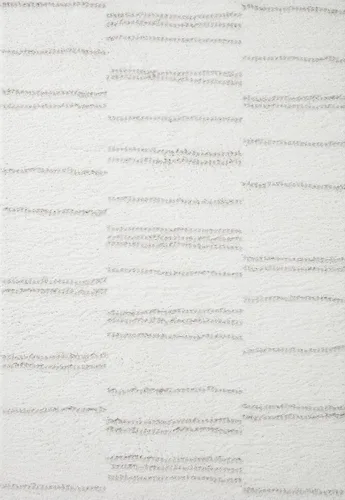 Vista 4 de Loloi Bliss Shag Alfombra de área blanca/gris de 9'-3" x 13