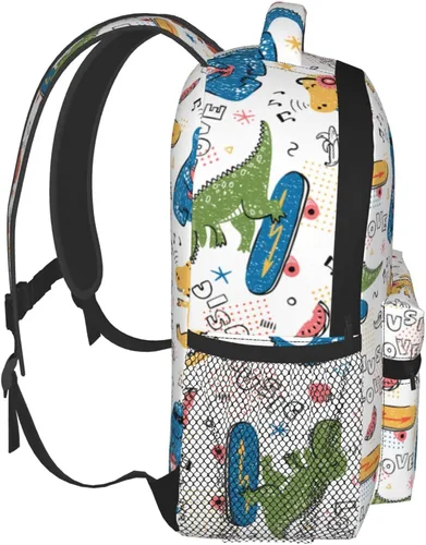 Vista 3 de Mini mochila escolar de 12 pulgadas para niños y niñas, MultiColor20, Mochilas Daypack