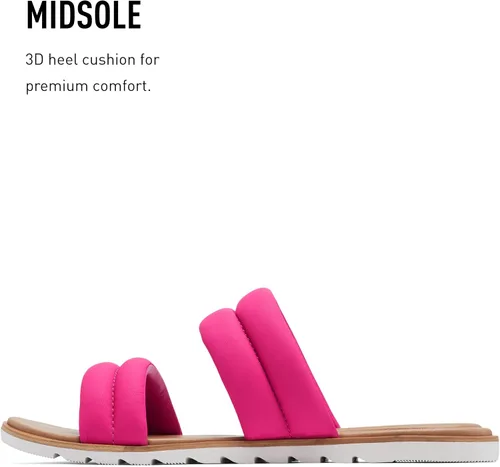 Vista 3 de Sorel Sandalia Ella II Puff Slide para mujer