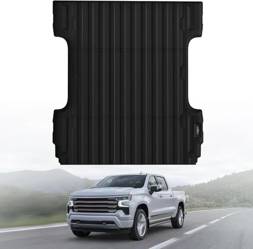 Vista 16 de LASFIT Tapete para caja de camioneta para Ford F250 F350 F450 2009-2016 de 6.75 pies Super Duty 81.9 pulgadas