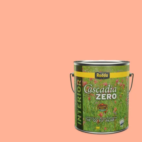 Vista 136 de Rodda Paint CASCADIA ZERO - Pintura plana e imprimación para interiores en uno, cuarto de galón, crema de ballet
