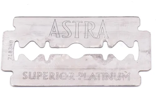 Vista 3 de Cuchillas de doble filo 100 Astra superior Premium Platinum