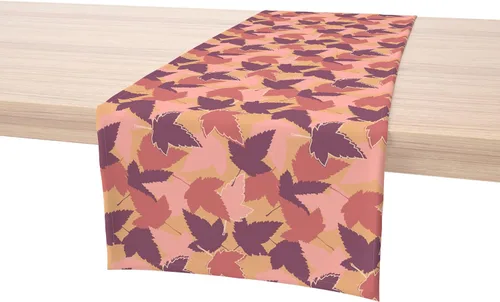Vista 8 de Winslow & Brody Camino de mesa 100% algodón Ramas de otoño 16 x 72 pulgadas Deluxe y extra ancho Fabricado en los Estados Unidos