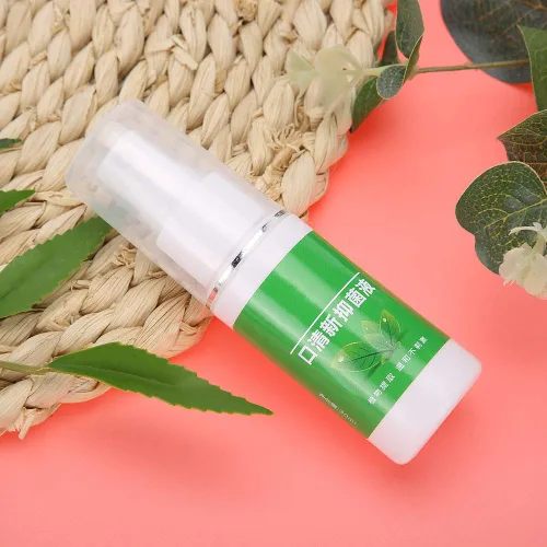 Vista 8 de Spray de respiración oral, rocía mal aliento, espray ambientador de aliento, espray de halitosis de olor oral, elimina el mal aliento, enjuague bucal