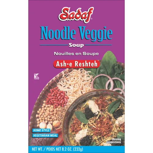 Vista 6 de Sadaf Ash-e Anar Mix - Sopa vegetariana con granada - Comida casera vegetariana - Mezcla de sopa de verduras - Kosher - 6.3 onzas