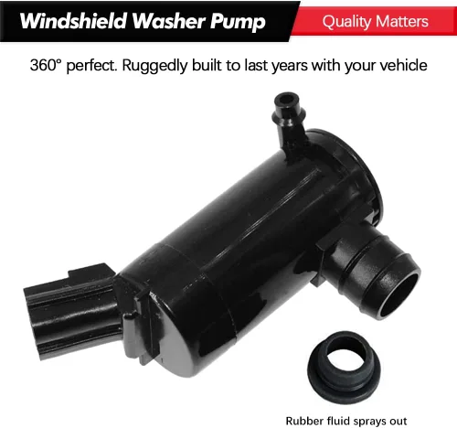 Vista 2 de Bomba de Limpiaparabrisas con Retén de Reemplazo para Ford Escape, Focus, F150, F350, Mazda B2300, B2500 Mercury Monterey, Mariner Reemplaza OEM