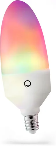 Vista 7 de LIFX Bombilla LED inteligente E12 color de vela Wi-Fi, policromo, regulable multizona, sin necesidad de concentrador, aplicación y control de voz