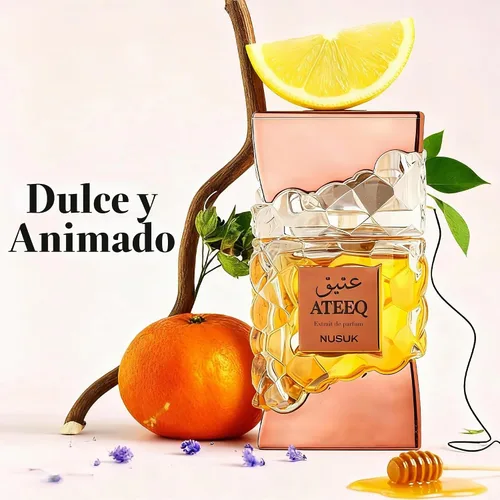 Vista 8 de AFLUXE Ateeq Cologne de Lujo para Hombre - Elixir Aromático de Lavanda y Oud - 100 ml Eau de Parfum - De Larga Duración - Versátil - Firma Élite