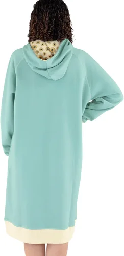 Vista 34 de Lazy One Sudadera con capucha de gran tamaño, ropa de dormir cómoda, vestido de suéter para mujer