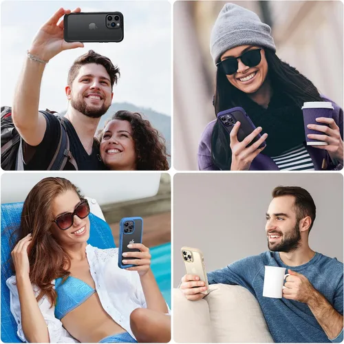 Vista 91 de DIACLARA - Funda transparente compatible con iPhone XR 6.1 pulgadas 2018