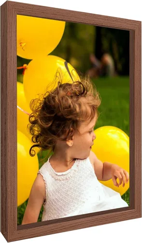 Vista 16 de Impresiones de lienzo personalizadas enmarcadas con tus fotos, impresión personalizada de foto a lienzo, regalos para parejas, amigos, familia, Negro