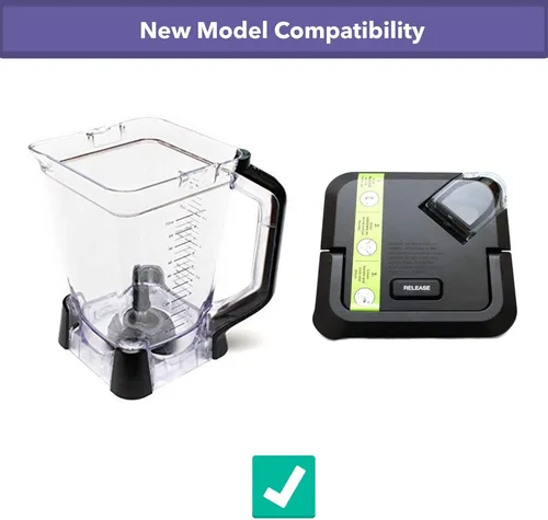 Vista 4 de Jarra de repuesto de 72 oz compatible con Ninja Blender BL660