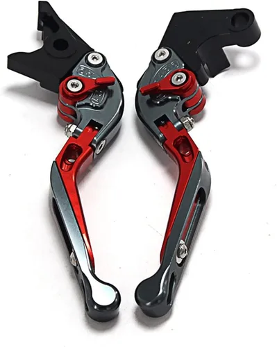 Vista 17 de Bajaj Dominar 400 2017-2018 Accesorios de motocicleta CNC aluminio plegable extensible palanca de embrague de freno