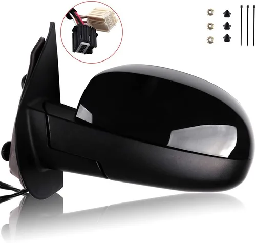 Vista 7 de SCITOO Espejo de visión lateral del conductor compatible con Chevy Silverado Pickup 2007 nuevos modelos de estilo de carrocería 2008-2013, ajuste