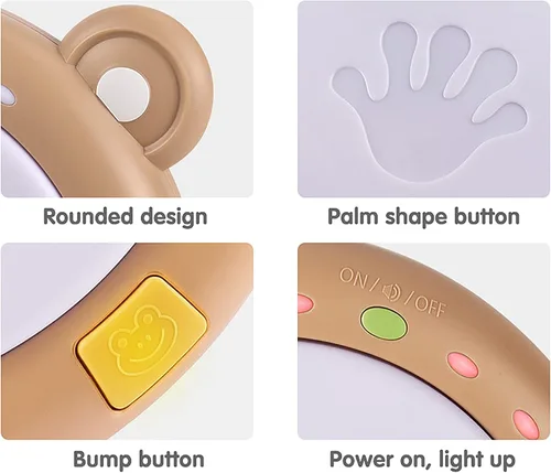 Vista 11 de TUMAMA - Batería electrónica musical para bebés y niñas
