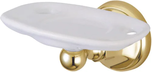 Vista 4 de Kingston Brass BA4816SN Metropolitan - Soporte para cepillo de dientes y vaso, níquel cepillado