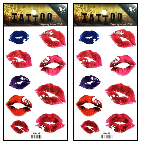 Vista 14 de Tatuajes 2 hojas de tatuaje temporal 3D paraguas de sol nubes de lluvia para mujeres hombres espalda baja hombro cuello brazo tatuaje etiqueta