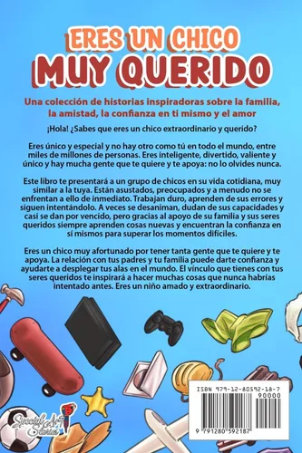 Vista 2 de Eres un Chico Muy Querido Una colección de historias inspiradoras sobre la familia, la amistad, la confianza en ti mismo y el amor