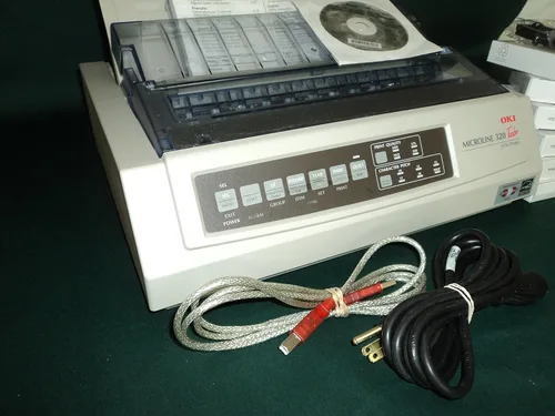 Vista 4 de Microline 320 impresora por impacto de matriz de puntos turbo