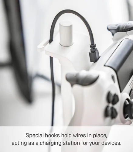 Vista 7 de YAMAZAKI Casa Smart Universal Ajustable Controlador De Juego StandTitular Del Controlador - Acero