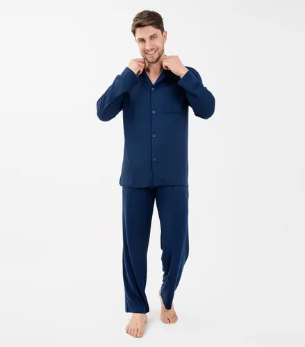 Vista 54 de DAVID ARCHY - Pijama de algodón con botones para hombre