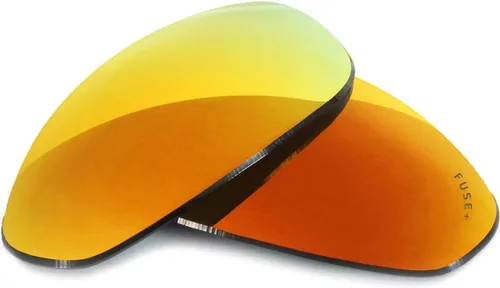 Vista 13 de Fuse Lenses Fuse Pro - Lentes de repuesto polarizadas compatibles con Oakley Juliet Fuse +Plus Espejo de bronce polarizado