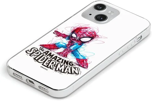 Vista 4 de ERT GROUP carcasa del teléfono móvil para Xiaomi REDMI NOTE 10/10S original y oficialmente con licencia Marvel patrón Spider Man 021 adaptado