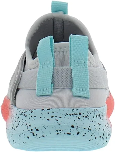 Vista 4 de Under Armour Runplay Fade para bebé niña (niña), GrisNaranja