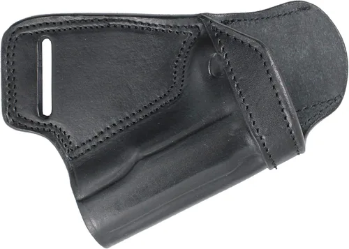 Vista 10 de YT HOBBY Funda de Pistola de Cuero Artesanal Premium SOB (Small of Back)