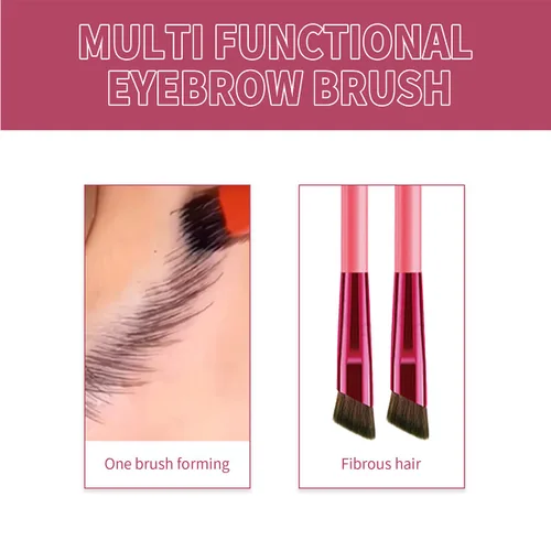Vista 8 de Cepillo de sello de cejas 4D, cepillo de trazo de cabello de cejas, cepillo de cejas 4D, cepillo de cejas ultrafino, cepillo de cejas realista