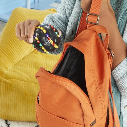 Vista 7 de Hasbro Gaming Atomix - Juego para niños, adolescentes y adultos, rompecabezas de bola y juguete para ansiedad, 1 jugador, actividades portátiles