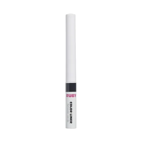 Vista 2 de Ruby Kisses Color Liquid Eyeliner Delineador de ojos resistente al agua de larga duración 0.1 fl oz (0.10 fl oz.) (negro)