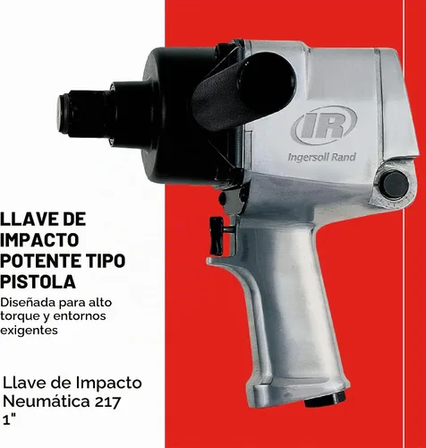 Vista 2 de Ingersoll Rand 271 Llave de impacto neumática de 1