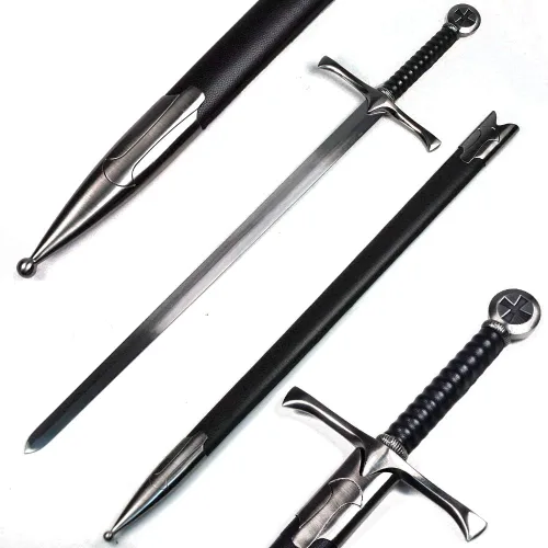 Vista 18 de Ace Martial Arts Supply espada de caballero medieval con vaina