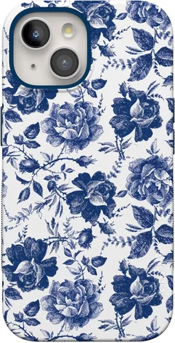 Vista 92 de Casely Funda para iPhone 15 Flores pintadas Frida Kahlo Floral Girly Funda atrevida Compatible con MagSafe