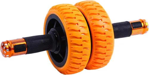 Vista 9 de Rueda de rodillo abdominal, rueda de ejercicio de entrenamiento de fuerza de 6 pulgadas para hombres, mujeres y principiantes, equipo de fitness