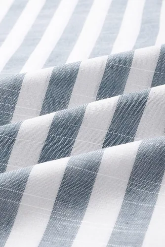 Vista 143 de JMIERR Camisas de vestir a rayas con botones y manga corta para hombre