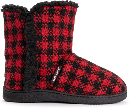 Vista 6 de MUK LUKS Pantuflas Cheyenne para mujer