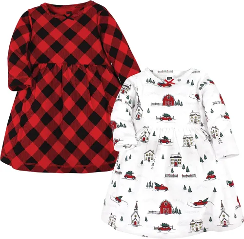Vista 39 de Hudson Baby Vestidos de algodón para niña Bosque encantado