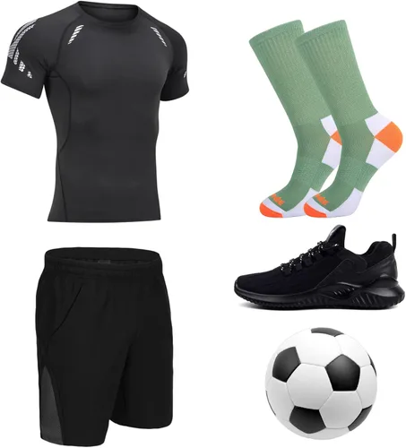 Vista 5 de JOYNÉE Calcetines deportivos de corte bajo para correr, transpirable, comodidad para deportes, paquete de 6