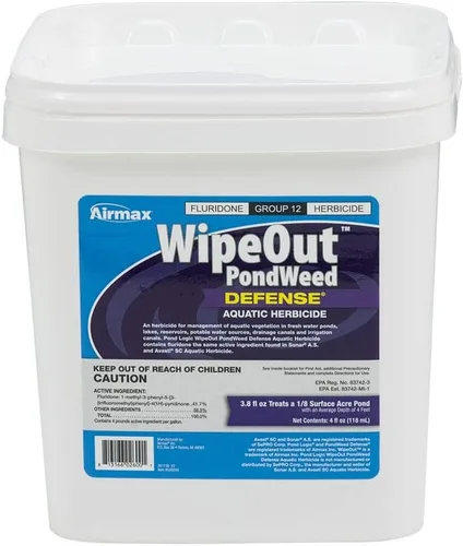 Vista 8 de Airmax Wipeout - Defensa contra malezas acuáticas, herbicida y control de malezas acuáticas, controla lentejas de agua y otra vegetación sumergida